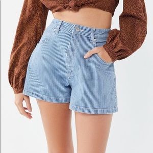 Wrangler Urban Outfitters Striped Shorts